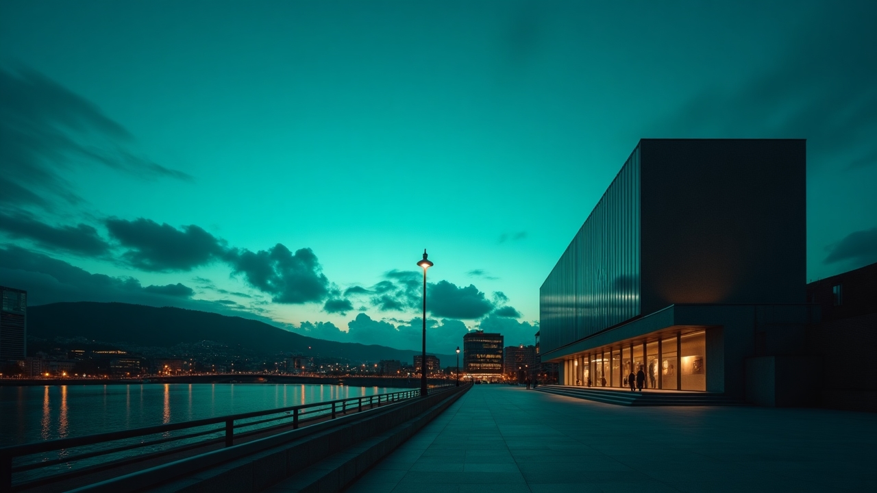 Bilbao skyline